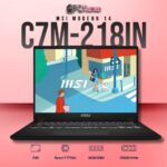 MSI Modern 14 C7M-218IN laptop with Ryzen 7 7730U, UMA, 16GB RAM, 512GB storage, and a 14-inch FHD display.