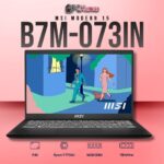 MSI Modern 15 B7M-073IN laptop featuring Ryzen 7 7730U, UMA, 16GB RAM, 1TB storage, and a 15.6-inch FHD display.