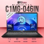 MSI Modern 15 C1MG-046IN laptop with Core 7 155H, UMA, 16GB RAM, 512GB storage, and a 15.6-inch FHD display.