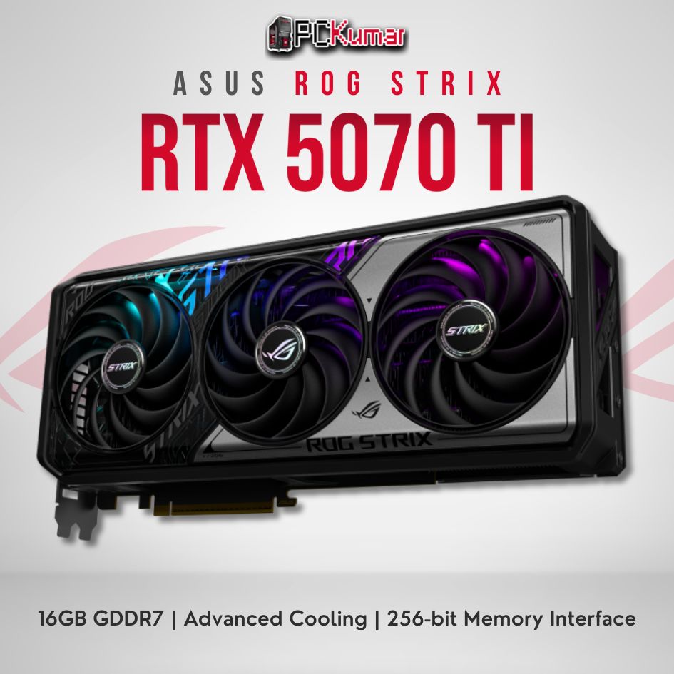 ASUS ROG Strix GeForce RTX™ 5070 Ti 16 GB GDDR7 NVIDIA