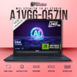 MSI Stealth 16 A1VGG-057IN laptop with Core 9 185H, RTX 4070, 32GB RAM, 2TB storage, and a 16-inch QHD+ 240Hz display.