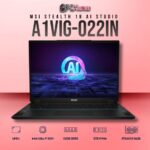 MSI Stealth 18 A1VIG-022IN laptop with Core 9 185H, RTX 4090, 32GB RAM, 2TB storage, and 18-inch UHD+ mini LED display.