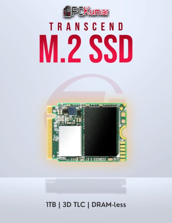 Transcend 1TB M.2 PCIe Gen3x4 NVMe SSD with 3D TLC for large storage.