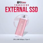 Transcend 2TB USB External SSD with 10Gbps Type-C for large storage.