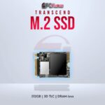 Transcend 512GB M.2 PCIe Gen4x4 NVMe SSD with 3D TLC for fast operations.