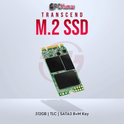 Transcend 128GB M.2 2242 SATA3 SSD with 3D TLC for fast boot times.