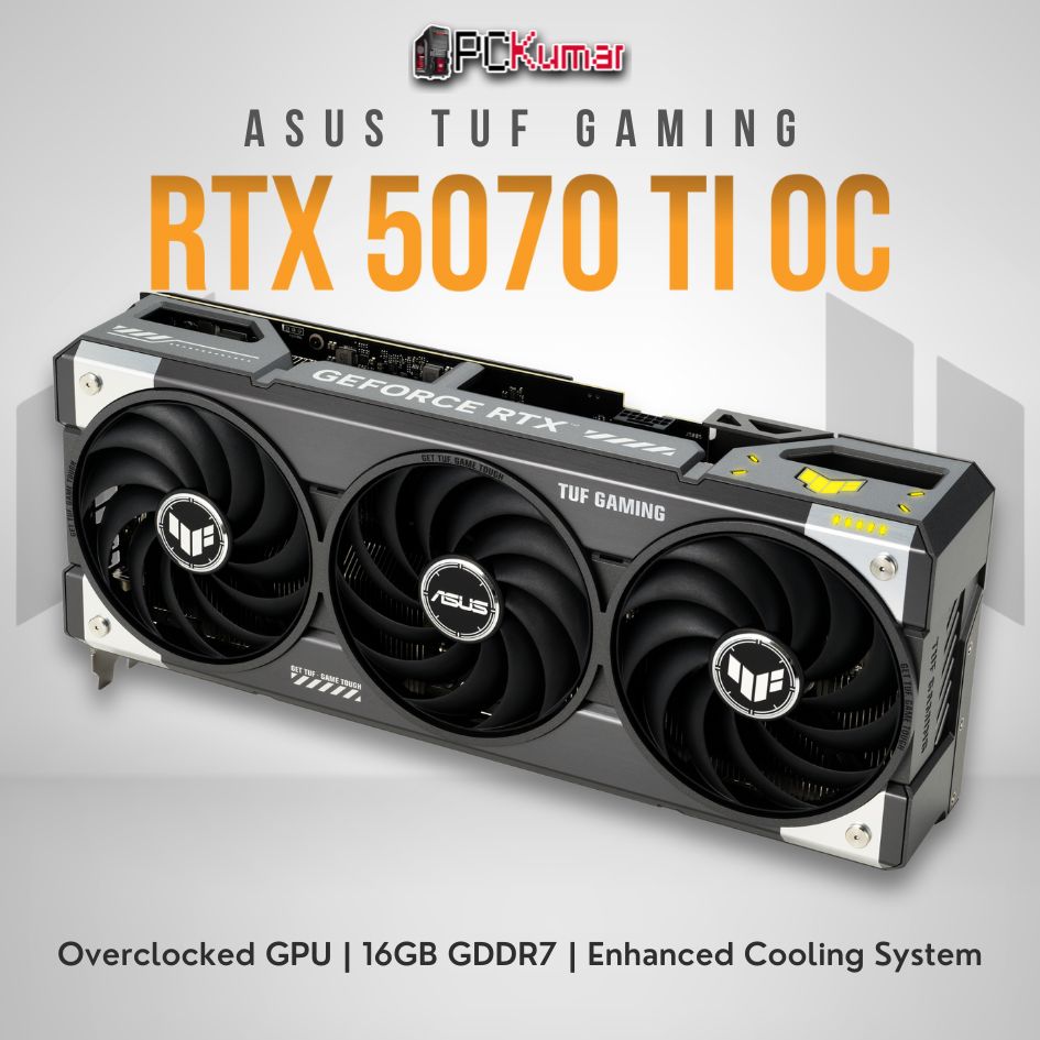 ASUS TUF Gaming GeForce RTX™ 5070 Ti OC Edition 16 GB GDDR7 NVIDIA