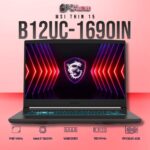 MSI Thin 15 B12UC-1690IN laptop with i7-12650H, RTX 3050, 16GB RAM, 1TB storage, and a 15.6-inch FHD 144Hz display.