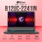 MSI Thin 15 B12UC-2241IN laptop with i5-12450H, RTX 3050, 16GB RAM, 512GB storage, and a 15.6-inch FHD 144Hz display.