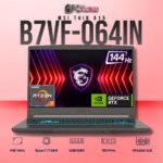 MSI Thin A15 B7VF-064IN laptop featuring Ryzen 7 7735HS, RTX 4060, 16GB RAM, 1TB storage, and a 15.6-inch FHD 144Hz display.