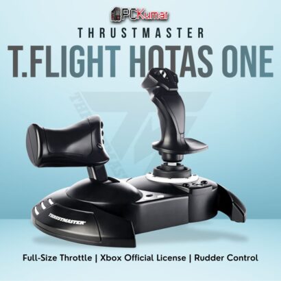 Thrustmaster T.Flight HOTAS One providing a multi-axis flight solution for Xbox and PC with a detachable throttle.