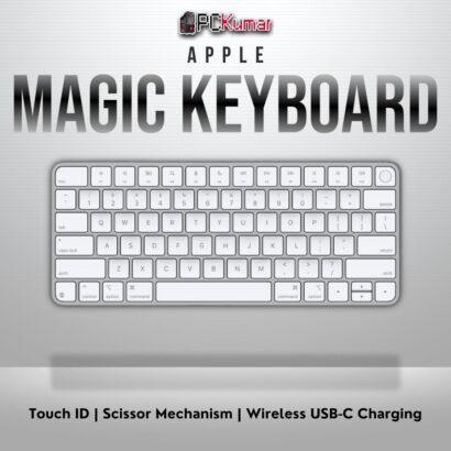 Magic Keyboard with Touch ID, US English layout, designed for Macs with Apple silicon.