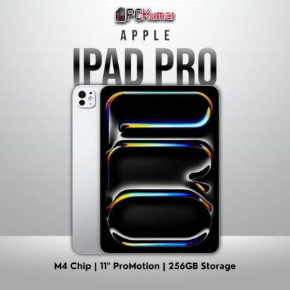 Silver 11-inch iPad Pro M4 WiFi with 256GB capacity, standard glass display.