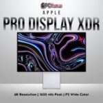 Apple Pro Display XDR standard glass with 32-inch 6K screen, delivering extreme dynamic range.