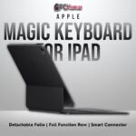 Black Magic Keyboard for iPad Pro 11-inch (M4), US English, featuring integrated trackpad.