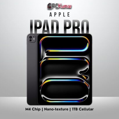 Space Black 11-inch iPad Pro M4, 1TB WiFi+Cellular with Nano-texture glass.