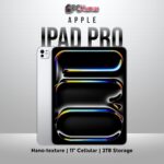 Silver 11-inch iPad Pro M4 WiFi+Cellular, 2TB, Nano-texture glass.