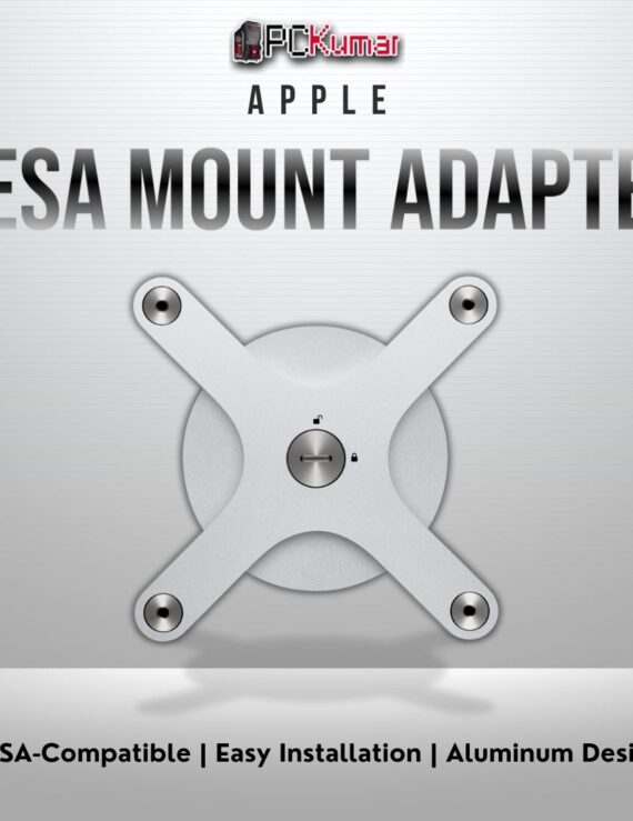 Apple VESA Mount Adapter for Pro Display XDR or Studio Display.