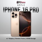 Desert Titanium iPhone 16 Pro 512GB, 6.1-inch Retina display, advanced Apple chip.