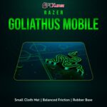 Razer Goliathus Mobile small black pad for a consistent surface and easy portability in minimal desk spaces.