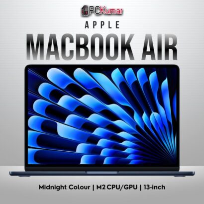 MacBook Air 13‑inch Midnight – M2 8‑core chip, 16 GB RAM, 256 GB SSD