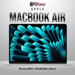 MacBook Air 13‑inch Silver – M4 10‑core, 16 GB RAM, 512 GB SSD – Touch ID key focus