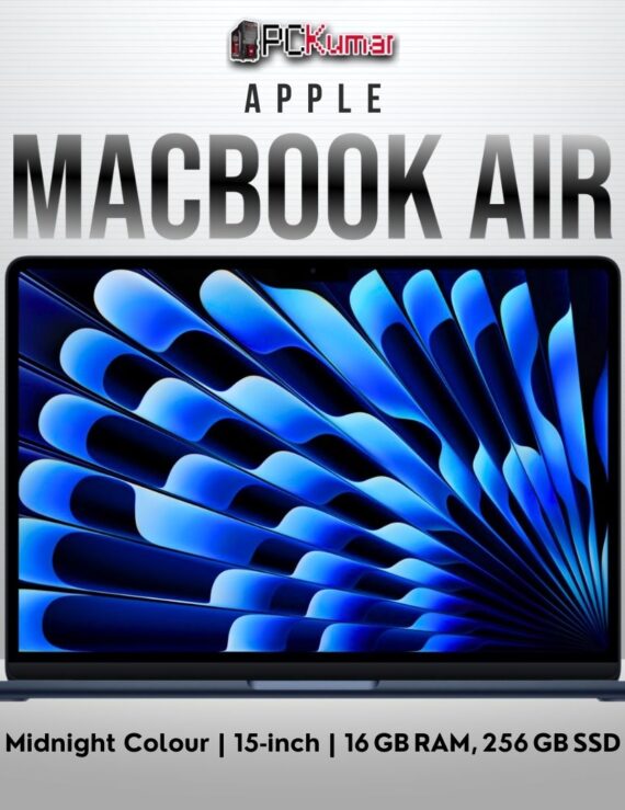 MacBook Air 15‑inch Midnight – M4 10‑core, 16 GB RAM, 256 GB SSD – screen & speakers