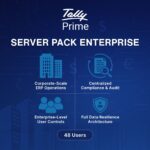 Tally Prime Server Pack Enterprise(48 users)