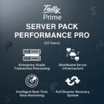 Tally Prime Server Pack Performance Max Plus (24 Users)