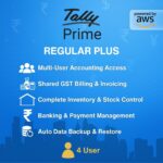 Tally Prime Regular Plus (4 User)