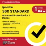 Buy Norton 360 Standard - 1 Device 1 year