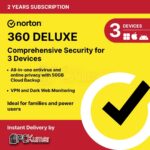 Buy Norton 360 Deluxe - 3 Devices 2 Years