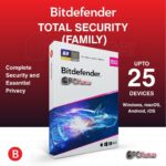 Buy Bitdefender Total Security Family - Upto 25 Devices