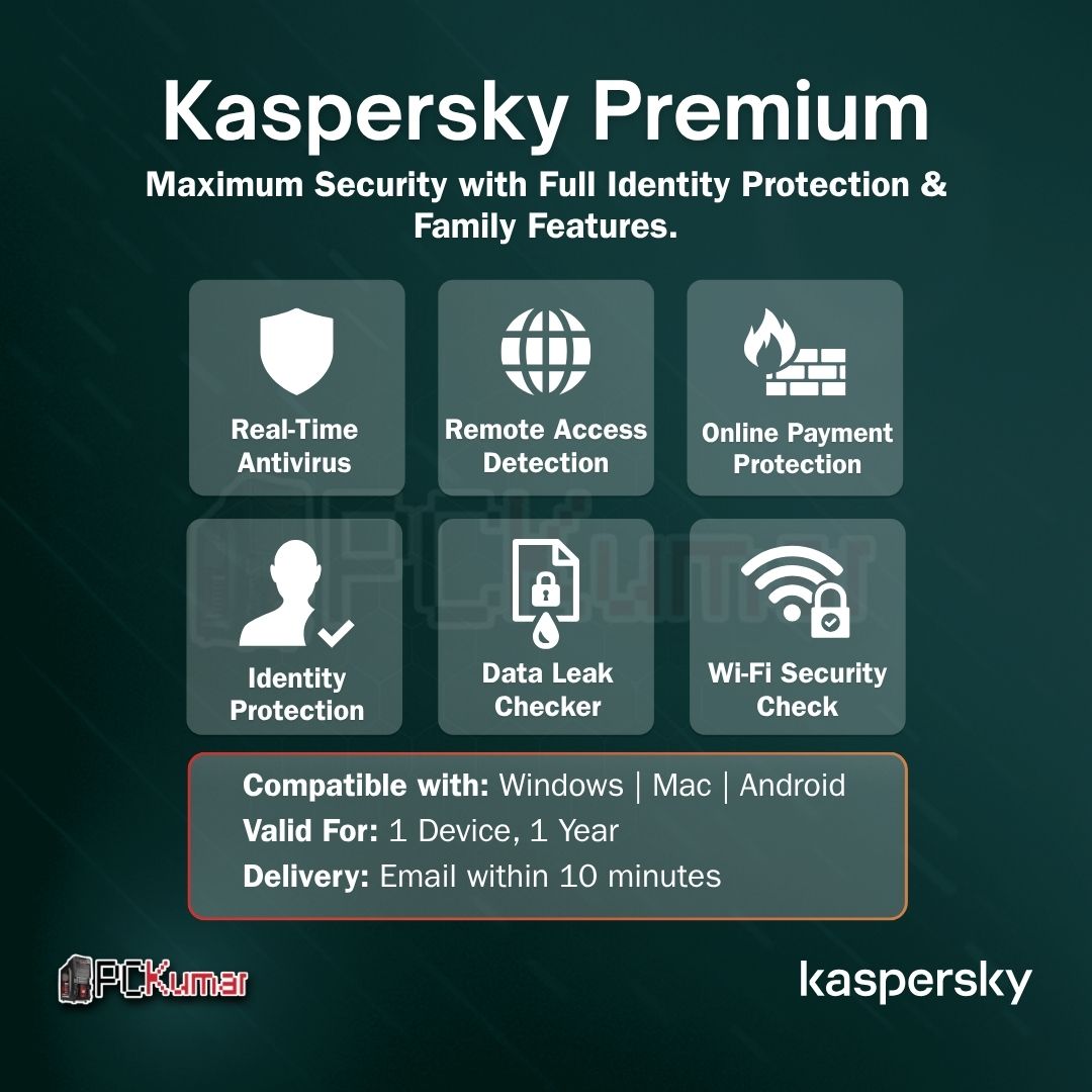 Buy Kaspersky Premium 1 Device, 1 Year