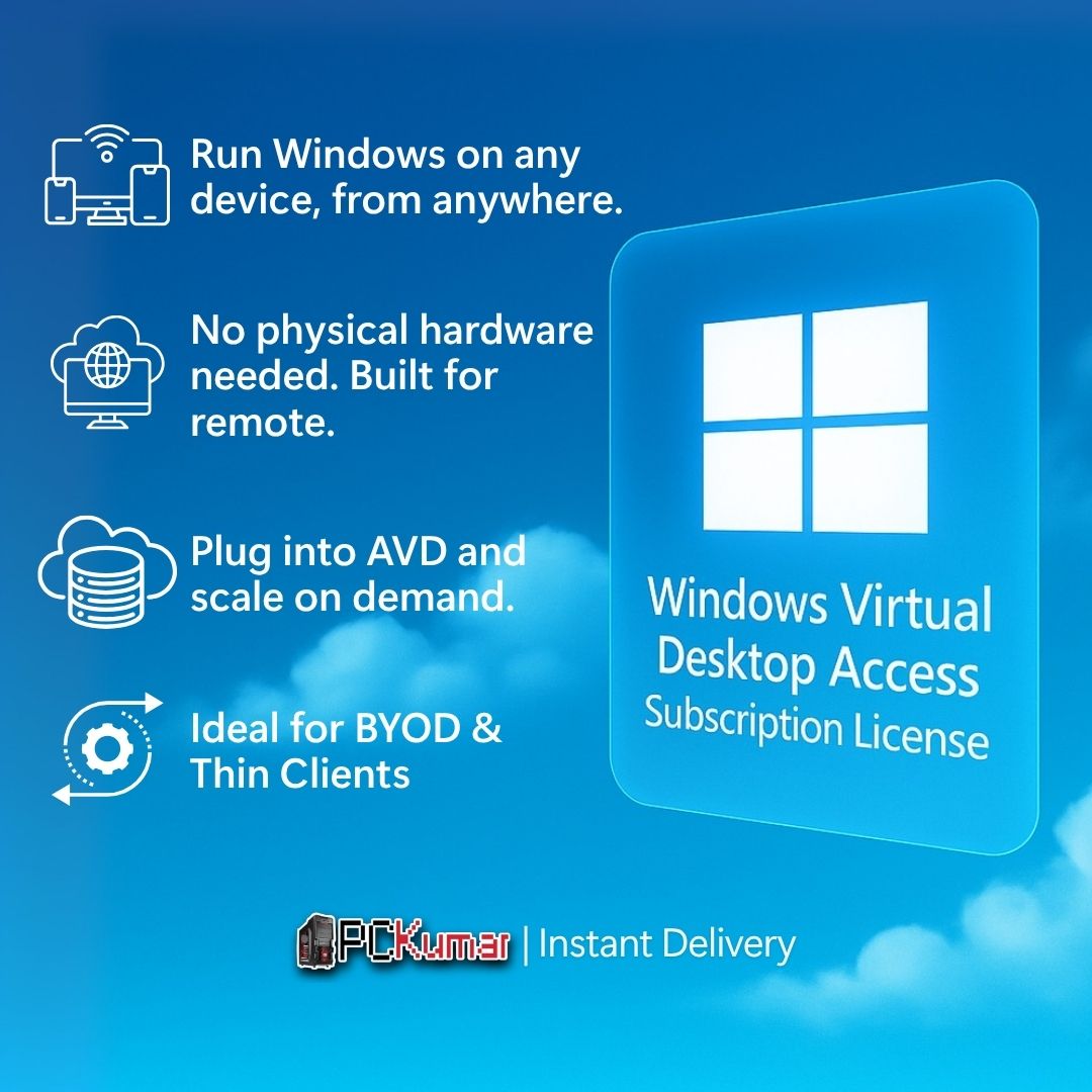 Windows Virtual Desktop Access - VDA Subscription License