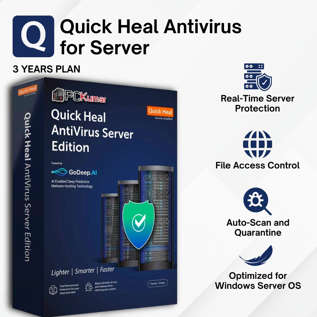 Quick Heal Antivirus Server Edition - 3 Years Plan