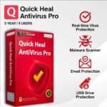 Buy Quick Heal Antivirus Pro - 3 Year - 5 Users