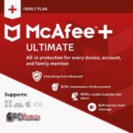 Buy McAfee+™ Ultimate Family ( 6 Members )