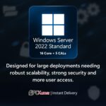Windows Server 2022 Standard CAL 16 Core License Pack + 5 CALS