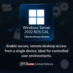 Windows Server 2022 RDS CAL 1 Device Access License
