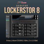 ASUSTOR LOCKERSTOR 8 AS6508T 8 Bay NAS Box, by PCkumar