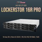 ASUSTOR LOCKERSTOR 16R PRO AS7116RDX 16 Bay NAS 3U Rackmount Server by PCKumar