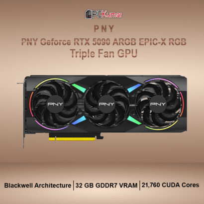 PNY GeForce RTX™ 5090 ARGB EPIC-X RGB™ Triple Fan GPU