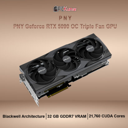 PNY GeForce RTX™ 5090 Overclocked Triple Fan GPU