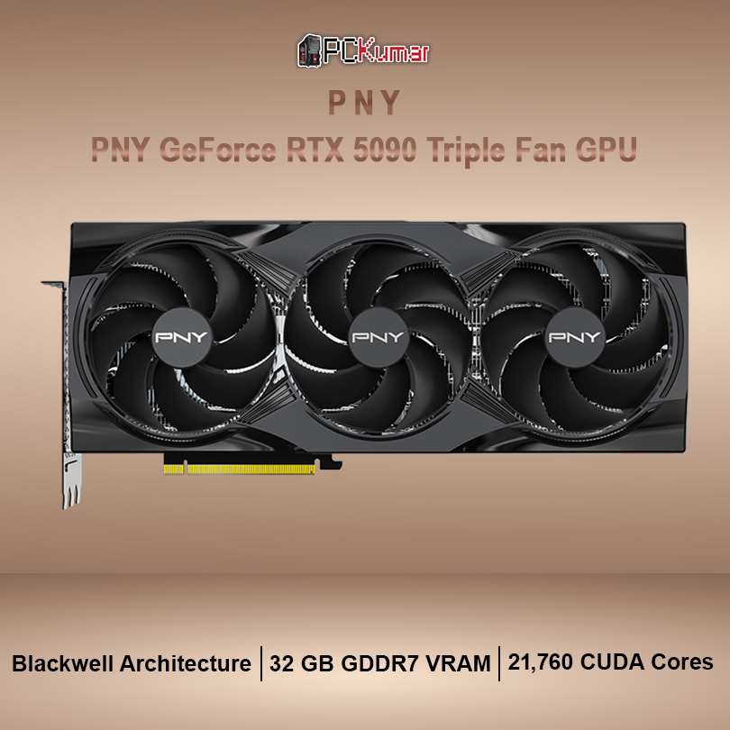PNY GeForce RTX™ 5090 Triple Fan GPU