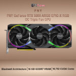 PNY GeForce RTX™ 5080 ARGB EPIC-X RGB™ Overclocked Triple Fan GPU