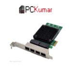 PCIe x1 82571 Quad-RJ45 Copper Gigabit Ethernet NIC