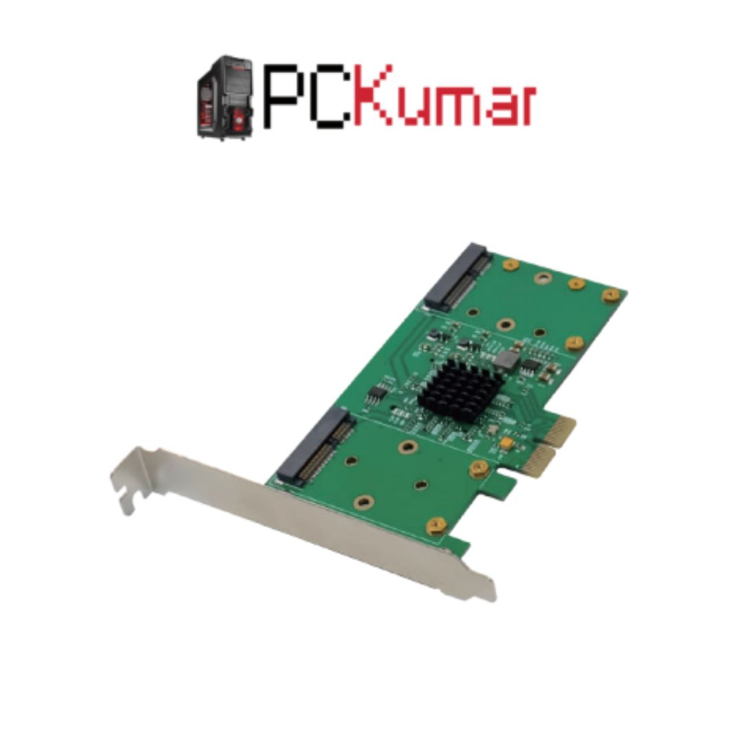 PCIe x2 88SE9230 4-Port mSATA 6Gbps RAID Card