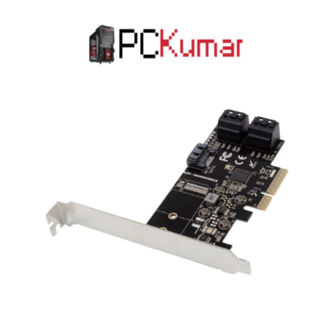 PCIe x4 JMB585 5-Port SATA Gen3 Expansion Card