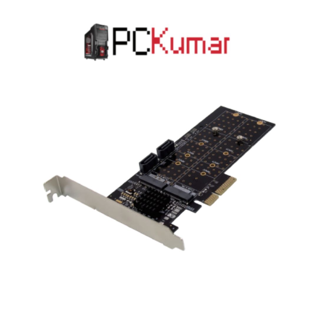 PCIe x4 88SE9230 M.2 B & SATA Gen3 RAID Card (ST541)